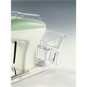 Ariete 1389 Macchina da Caffè Espresso di Design - per Polvere e cialde ESE - filtro 1 e 2 tazze - Montalatte - 850 Watt - Linea