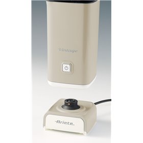 Ariete 2878 Cappuccinatore Vintage - Montalatte a caldo e a freddo - Cappuccino, cioccolata, infusi liofilizzati - 500 Watt - Be