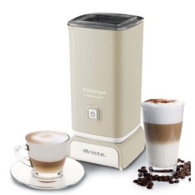 Ariete 2878 Cappuccinatore Vintage - Montalatte a caldo e a freddo - Cappuccino, cioccolata, infusi liofilizzati - 500 Watt - Be