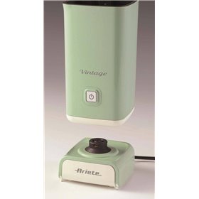 Ariete 2878 Cappuccinatore Vintage - Montalatte a caldo e a freddo - Cappuccino, cioccolata, infusi liofilizzati - 500 Watt - Ve