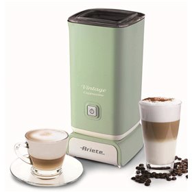 Ariete 2878 Cappuccinatore Vintage - Montalatte a caldo e a freddo - Cappuccino, cioccolata, infusi liofilizzati - 500 Watt - Ve