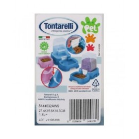 Mangiatoia automatica Tontarelli 27,4 x 16,6 x 18,3 cm
