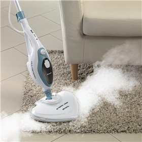 Ariete 4164 Steam mop 10 in 1 - Scopa lavapavimenti a vapore - Uccide 99,9% di germi e batteri - Kit accessori - Autonomia illim