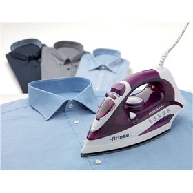 Ariete 6235 Steam Iron - Ferro da stiro con piastra in Ceramica - Vapore 25 gr/min - Colpo vapore 140 gr/min - vapore verticale 