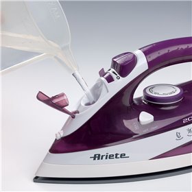 Ariete 6235 Steam Iron - Ferro da stiro con piastra in Ceramica - Vapore 25 gr/min - Colpo vapore 140 gr/min - vapore verticale 