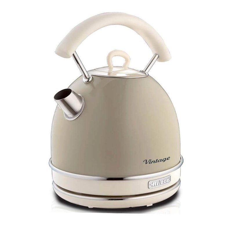 Ariete 2877 Bollitore elettrico 1,7 Litri di Design - Infusi, tè e tisane - Autospegnimento - 2000 Watt - Acciaio Inox - Linea V