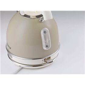 Ariete 2877 Bollitore elettrico 1,7 Litri di Design - Infusi, tè e tisane - Autospegnimento - 2000 Watt - Acciaio Inox - Linea V