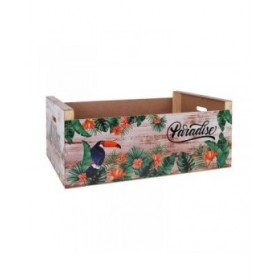 Scatola portaoggetti Confortime Paradise Legno (58 x 39 x 21 cm)