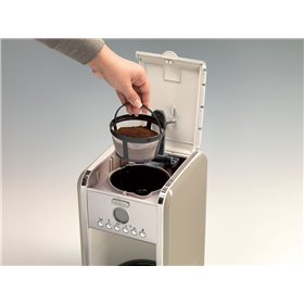 Ariete 1342 Macchina per Caffè Americano - 12 tazze - Caraffa in vetro temperato - Programmazione fino a 24 ore - Autospegniment