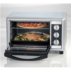 Ariete 984 Forno Elettrico Ventilato 25 litri - Bon Cuisine 250 - Doppio vetro - Temperatura max 230° - 1500 Watt - 6 posizioni 