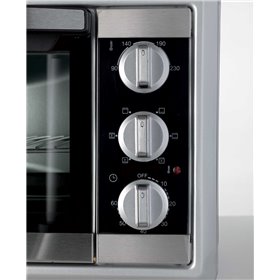 Ariete 984 Forno Elettrico Ventilato 25 litri - Bon Cuisine 250 - Doppio vetro - Temperatura max 230° - 1500 Watt - 6 posizioni 