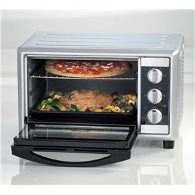 Ariete 985 Forno Elettrico Ventilato 30 litri - Bon Cuisine 300 - Doppio vetro - Temperatura max 230° - 1500 Watt - 6 posizioni 