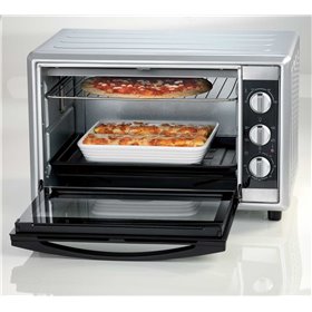 Ariete 986 Forno Elettrico Ventilato con Girarrosto 45 litri - Bon Cuisine 450 - Doppio vetro - Temperatura max 230° - 1800 Watt
