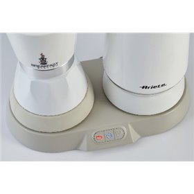 Ariete 1344 Breakfast Station - Moka elettrica - Bollitore - Montalatte a caldo e freddo - 5 funzioni - mantenimento caffè caldo