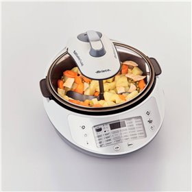 Ariete 2945 Multicooker Twist - Pentola cuocivivande multifunzione con pala mescolatrice - 30 programmi preimpostati - 5 Litri -