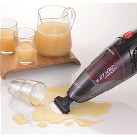 Ariete 2474 Wet &amp Dry cordless - Aspirabriciole e liquidi senza fili - batteria ricaricabile - accessori inclusi - Viola e Ne