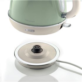 Ariete 2869 Bollitore Elettrico 1,7 Litri di Design - Infusi, tè e tisane - Autospegnimento - 2000 Watt - Acciaio Inox - Linea V