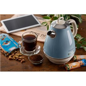 Ariete 2869 Bollitore Elettrico 1,7 Litri di Design - Infusi, tè e tisane - Autospegnimento - 2000 Watt - Acciaio Inox - Linea V