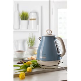 Ariete 2869 Bollitore Elettrico 1,7 Litri di Design - Infusi, tè e tisane - Autospegnimento - 2000 Watt - Acciaio Inox - Linea V