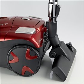 Ariete 2735 Smart - Aspirapolvere con sacco compatto e ad alta efficienza - Regolazione potenza - Tubo flessibile - Kit accessor
