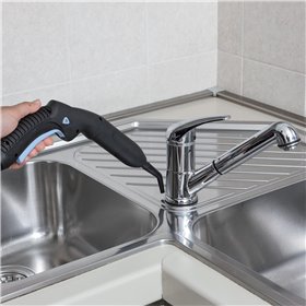 Ariete 4147 XSteam no stop, Pulitore a vapore, Vapore pronto in 4 minuti, Uccide 99,9% di germi e batteri, Kit accessori incluso