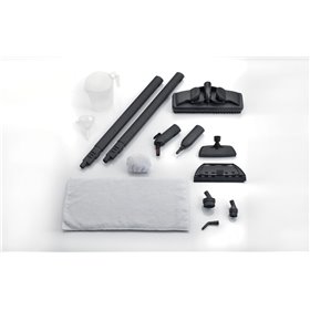 Ariete 4147 XSteam no stop, Pulitore a vapore, Vapore pronto in 4 minuti, Uccide 99,9% di germi e batteri, Kit accessori incluso
