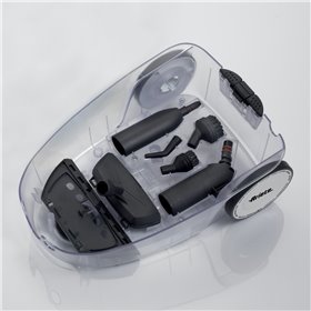 Ariete 4147 XSteam no stop, Pulitore a vapore, Vapore pronto in 4 minuti, Uccide 99,9% di germi e batteri, Kit accessori incluso