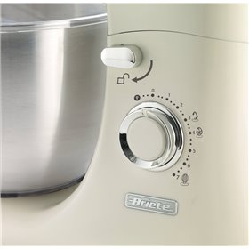 Ariete 1588 Impastatrice Planetaria - Pane, pizza e dolci - 7 Velocità - 3 Fruste - 5,5 Litri - Acciaio Inox - 2400 Watt - Linea