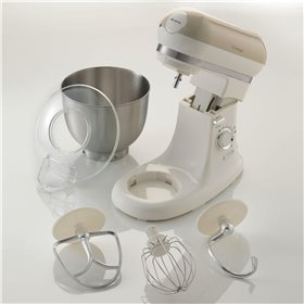 Ariete 1588 Impastatrice Planetaria - Pane, pizza e dolci - 7 Velocità - 3 Fruste - 5,5 Litri - Acciaio Inox - 2400 Watt - Linea