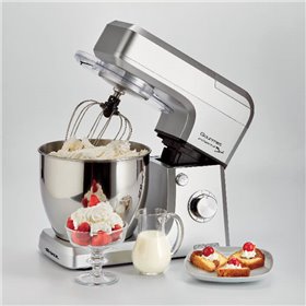Ariete 1598 Gourmet Professional 7L Metal - Impastatrice Planetaria con Frullatore - Ciotola in Acciaio Inox - 7 L - Caraffa in 