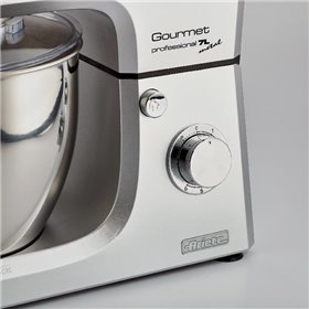 Ariete 1598 Gourmet Professional 7L Metal - Impastatrice Planetaria con Frullatore - Ciotola in Acciaio Inox - 7 L - Caraffa in 