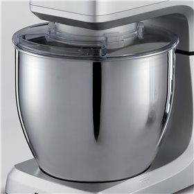 Ariete 1598 Gourmet Professional 7L Metal - Impastatrice Planetaria con Frullatore - Ciotola in Acciaio Inox - 7 L - Caraffa in 