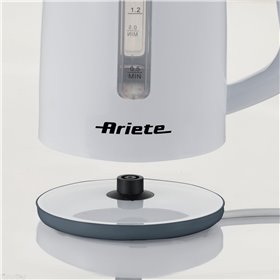Ariete 2875 Bollitore Elettrico da 1,7 Litri - Base cordless - Spegnimento automatico - Livello acqua visibile dall'esterno