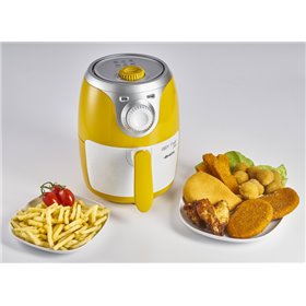 Ariete 4615 Airy Fryer Mini - Friggitrice ad Aria - Frigge senza olio e grassi - Temperatura max 200° - 1000 Watt - 2 Litri - Gi