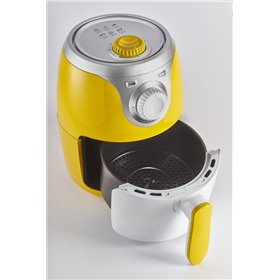 Ariete 4615 Airy Fryer Mini - Friggitrice ad Aria - Frigge senza olio e grassi - Temperatura max 200° - 1000 Watt - 2 Litri - Gi