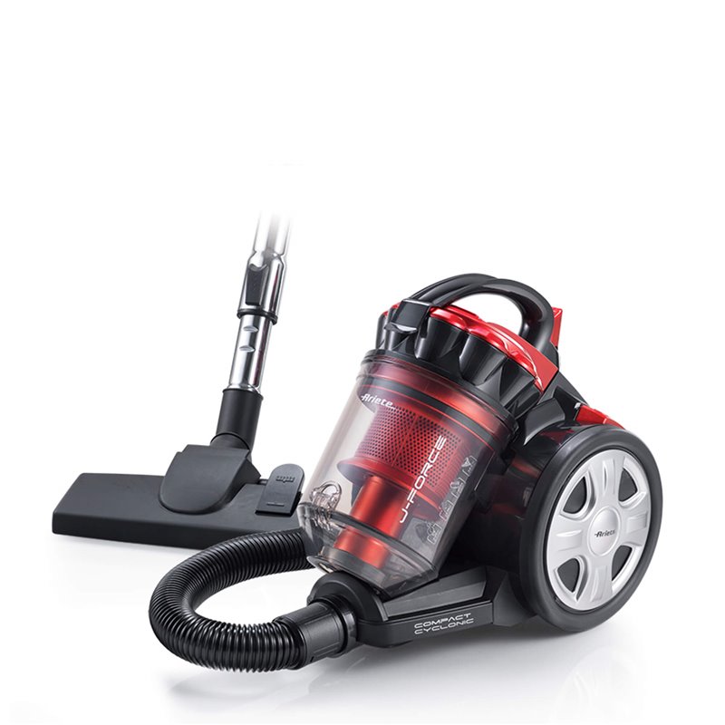 Ariete 2753 J-Force - Aspirapolvere senza sacco - Tecnologia multiciclonica - Tubo telescopico - Filtro Hepa - Cavo 5 metri - 70