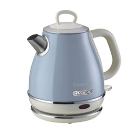 Ariete 2868 Bollitore Elettrico Vintage 1 Litro - Infusi, Tè e Tisane - Autospegnimento - Acciaio Inox - 1 Litro - 1600 Watt - C