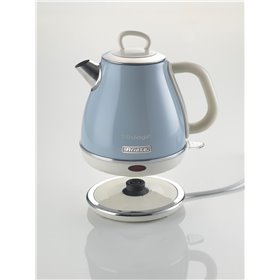 Ariete 2868 Bollitore Elettrico Vintage 1 Litro - Infusi, Tè e Tisane - Autospegnimento - Acciaio Inox - 1 Litro - 1600 Watt - C