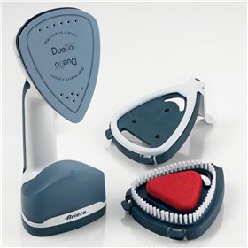 Ariete 6246 Duetto Garment Iron - Stiratrice Verticale e Ferro da Stiro con piastra in Ceramica antiaderente - 1000 Watt - Bianc