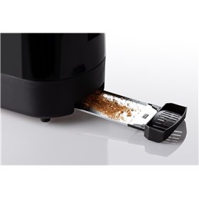 Ariete 159 Toastime - Tostapane con Pinze per 2 fette di pane - 9 Gradi di Doratura - 700 Watt - Nero