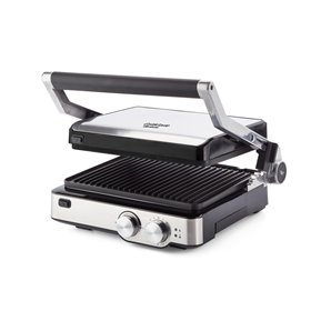 Ariete 1918 Grill &amp Taste - Griglia Elettrica - Piastre Antiaderenti removibili basculanti - apertura 180° - 5 Temperature - 
