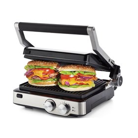 Ariete 1918 Grill &amp Taste - Griglia Elettrica - Piastre Antiaderenti removibili basculanti - apertura 180° - 5 Temperature - 