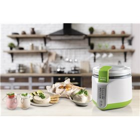 Ariete 615 B-Cheese - Macchina per Formaggio - Formaggio fatto in casa - Vegan e Senza Lattosio - Cestello antiaderente - Ricett