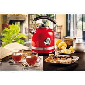 Ariete 2854 Bollitore Elettrico con Autospegnimento - Base Cordless - Filtro Removibile - Termometro - 2000 Watt - 1,7 Litri - L