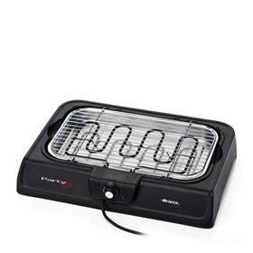 Ariete 723 Party Grill - barbecue elettrico. Potenza 2000W. Cottura lenta e rapida. Per carne, verdura e pesce. Dotata di vassoi