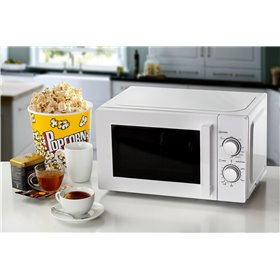 Ariete 952 Forno a Microonde Combinato con Grill - 5 Livelli di Potenza - 3 Funzioni Combinate - 1000 Watt - 20 Litri - Bianco