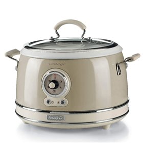 Ariete 2904 Rice Cooker - Cuociriso Elettrico con bowl in ceramica - Sushi fatto in casa - Multicooker - Linea Vintage - 3,5 L -