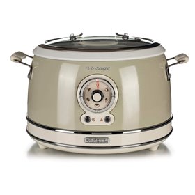 Ariete 2904 Rice Cooker - Cuociriso Elettrico con bowl in ceramica - Sushi fatto in casa - Multicooker - Linea Vintage - 3,5 L -