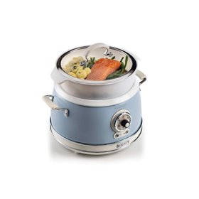 Ariete 2904 Rice Cooker - Cuociriso Elettrico con bowl in ceramica - Sushi fatto in casa - Multicooker - Linea Vintage - 3,5 L -