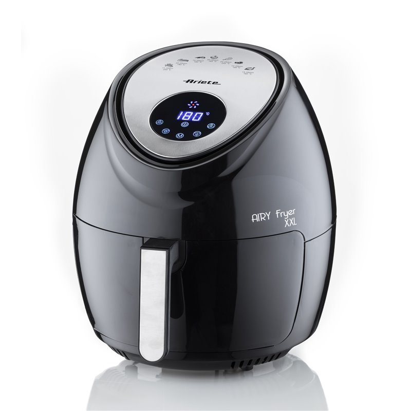 Ariete 4618 Airy Fryer XXL - Friggitrice ad Aria - Frigge 2,5 kg di Patatine Fritte - 7 Litri - Cottura Senza Olio e Grassi - 18